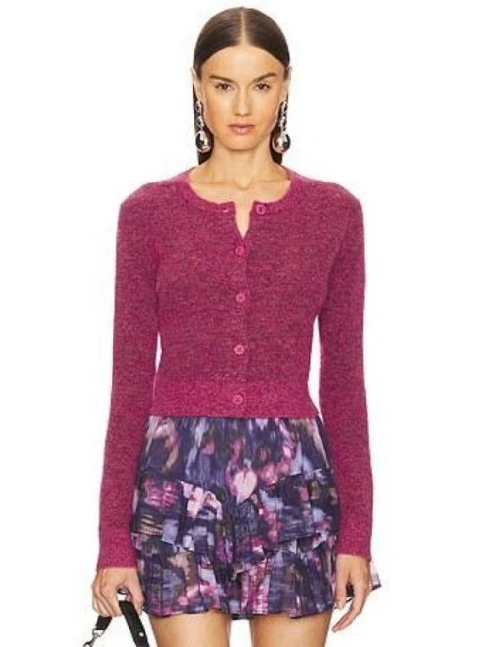 Etoile Isabel Marant Nity Baby Alpaca Blend Cardigan Size 42 (It's a better fit